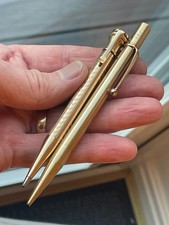 2 x Antique Gold Filled Mechanical Pencils, Wahl Eversharp & Mentmore (C467)