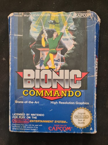 Bionic commando nintendo - bionic,