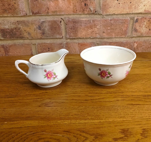Alfred meakin floral creamer - alfred, &