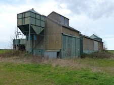 Photo disused grain dryer - photo, a3