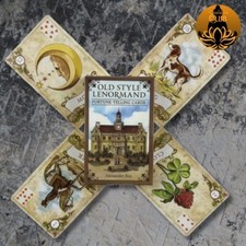 Old Style Lenormand Cards. Oracle Card Tarot Divinity Spiritual Healing Messages