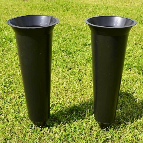 Set black plain spiked - of, 2