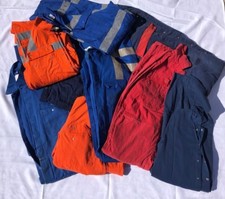 PACK OF 10 GRADE 2, EX-RENTAL OVERALLS-BOILER SUITS(PLEASE SELECT SIZE)