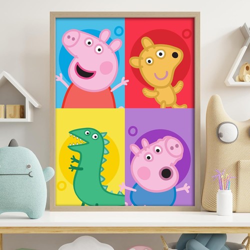 Themed peppa pig - print,