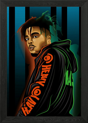 Juice wrld framed wall - juice,