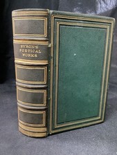 Green leather gilt 1864 - leather,