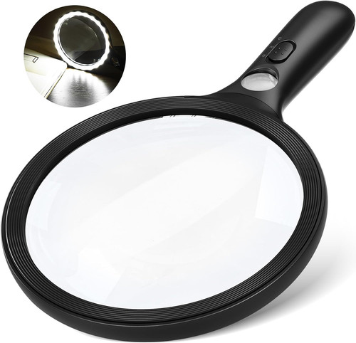 Large magnifying glass - glass, with