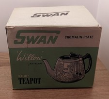 Vintage Willow Pattern Swan