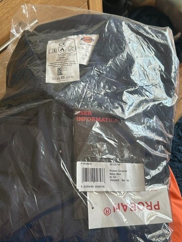 Dickies proban coverall size - dickies,