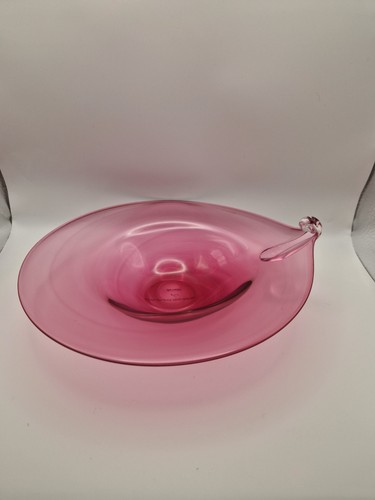 Studio art pink glass - glass, by