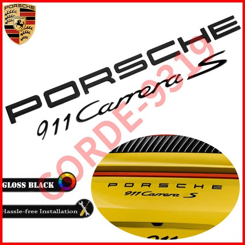 4pc gloss black for porsche - 4pc,