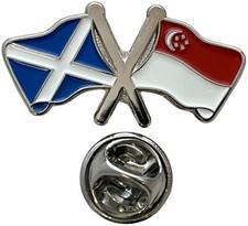 Friendship Metal Lapel Pin