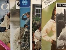 Aran Knitting. Knitting Pattern Booklets. Used.