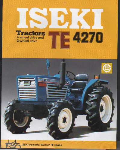 Iseki 4270 tractor - "te, 4270"