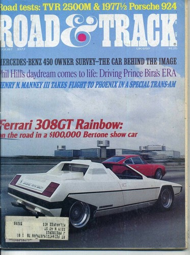 Road track august 1977 - track, tvr