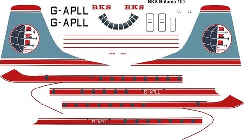 Bristol britannia bks air - britannia,
