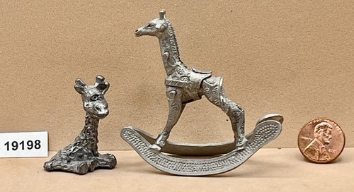 Rocking horse giraffe sittig - &,