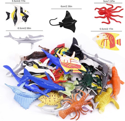 Sea animals figures - sea,