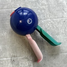 Vintage Cole and Mason Pepper Grinder Bunny Ears Multicoloured Plastic Kitsch