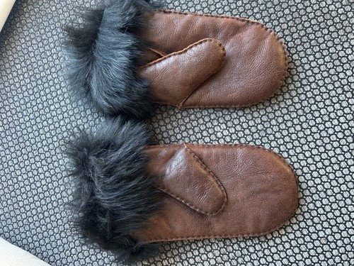Handmade leather sheepskin - leather, /sheepskin