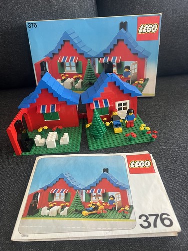 Vintage lego 376 town house - vintage,