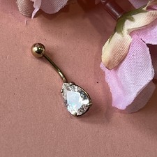 9ct gold belly - belly, bar