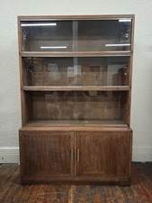 Vintage Minty Of Oxford Limed Sectional Bookcase - CS S76