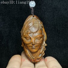 Old Japanese boxwood carved