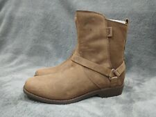 Teva Women's Delavina Dos Premium Leather Boot. UK Size 5. Brown Leather