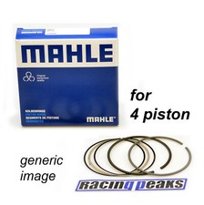 Mahle Piston Rings x4 for Ford Duratorq ZSD-424 Transit 2.4 Defender Td4