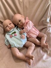 The Preppy & Endisa Reborn Dolls Baby Dolls Approx 17" ( Small Mark On One Hand)