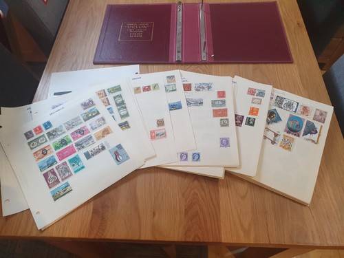 World stamp collection - world,