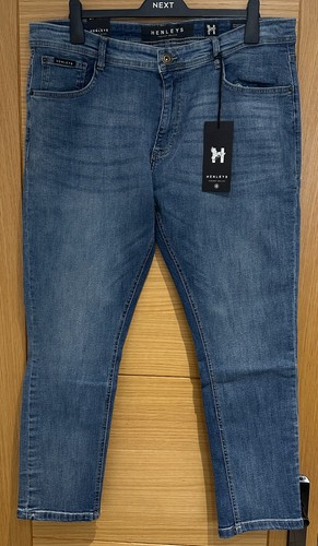 Henleys blue mayhen slim denim - blue,