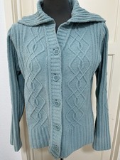 Women’s Sonoma Light Blue Knitted Cardigan Size L BNOT EXC