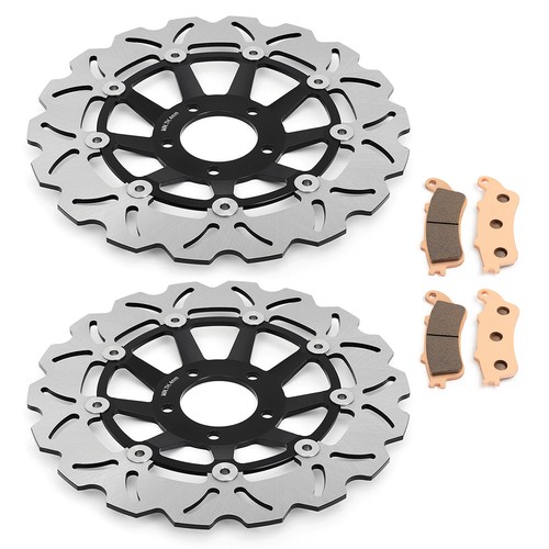 Wavy front brake discs pads - brake,