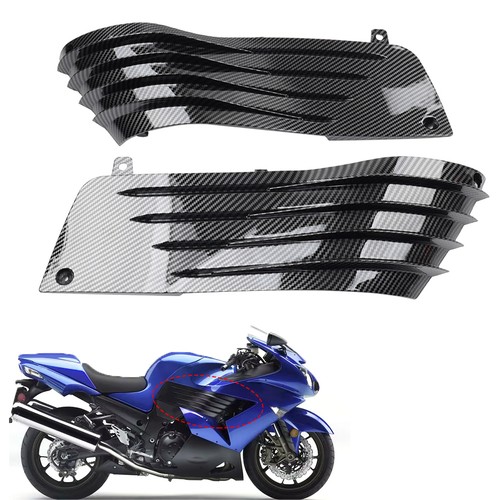 Carbon fiber side engine trim - side,