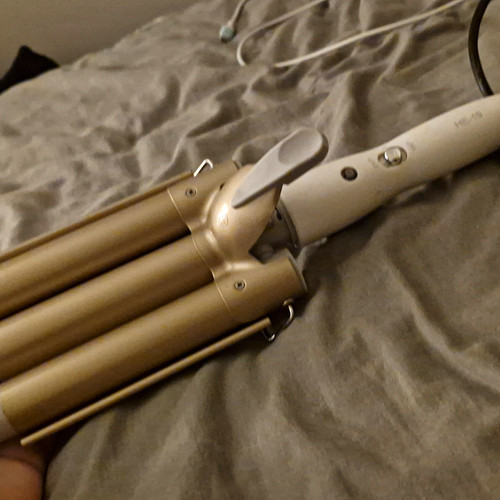 Triple barrel hair waver 25mm - barrel,