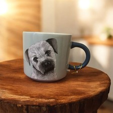 Large Grey Mug With Cute