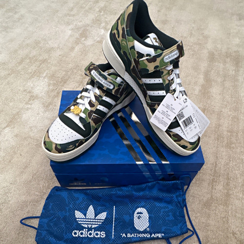 Adidas bape forum low top - forum,