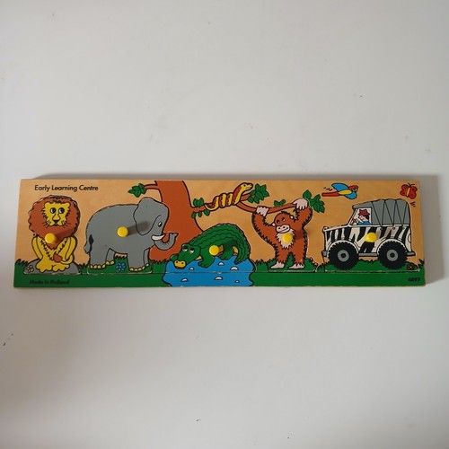 Vintage elc wooden peg - elc, puzzle