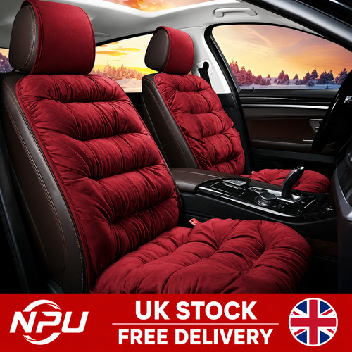 Luxury plush car seat - plush, cushion