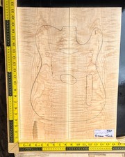 Flame Maple Guitar Top Set