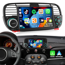 64G 7" For Fiat 500 2007-2015