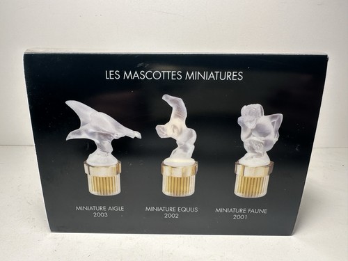 Boxed lalique mascot miniature - lalique,