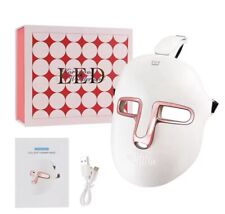 Wireless Red Light Therapy Skin Care Rejuvenation Facial Mask 7 Colors LED 