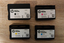 UNBOXED 4x HP 932XL + HP 933XL ink cartridges - FREE DELIVERY! GENUINE