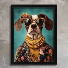 Funny Brittany Spaniel Dog