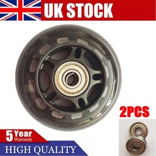2X For MICRO MAXI SCOOTER REPLACEMENT REAR WHEELS - Incl Rubber Sealed Bearing