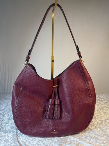 Kate spade leather hobo - spade,