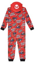 Boys Red Mario Kart Racing